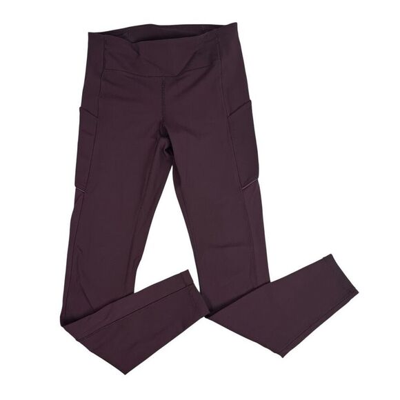 Lululemon size 6 Speed Up Tight Full-On Luxtreme 28" Black Cherry - Picture 1 of 12